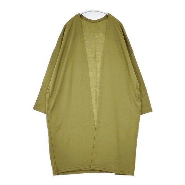 cinq symphonie ニット ロング 羽織り カーディガン グリーン