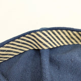 45R/45rpm コットンニットのベレー帽（インディゴ）定価19800円 ベレー帽 ネイビー レディース フォーティーファイブアールピーエム【中古】6-0212M◎