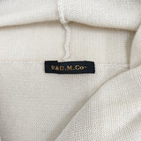 R&D.M.Co- コットンニット カシュクール カーディガン ベージュ レディース オールドマンズテーラー【中古】5-1222G◎