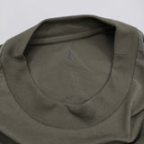 MARGARET HOWELL/Mizuno POLYESTER COTTON HIGH GAUGE PIQUE JERSEY Tシャツ 24AW カーキ レディース マーガレットハウエル/ミズノ【中古】5-1011M♪