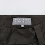 MARGARET HOWELL SOFT BRUSHED COTTON TWILL 2 定価39600円 578-5242201 パンツ 25AW ブラウン レディース マーガレットハウエル【中古】5-1011G♪
