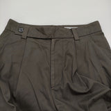 MARGARET HOWELL SOFT BRUSHED COTTON TWILL 2 定価39600円 578-5242201 パンツ 25AW ブラウン レディース マーガレットハウエル【中古】5-1011G♪