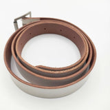 MHL. レザー革 ベルト オフホワイト レディース エムエイチエル【中古】5-1130G∞