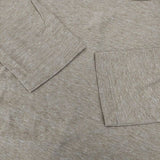 45R/45rpm 天竺 コットン サイズ5 長袖Ｔシャツ カットソー ロンＴ ベージュ メンズ フォーティーファイブアールピーエム【中古】5-1228M∞