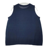 45R/45rpm インディゴアイスコットンNO SLEEVE TOP 定価25300円 ベスト セーター ニット ネイビー レディース フォーティーファイブアールピーエム【中古】6-0510S∞