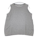 45R/45rpm アイスコットンNO SLEEVE TOP 定価20900円 ベスト セーター ニット グレー レディース フォーティーファイブアールピーエム【中古】6-0510S∞