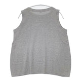 45R/45rpm アイスコットンNO SLEEVE TOP 定価20900円 ベスト セーター ニット グレー レディース フォーティーファイブアールピーエム【中古】6-0510S∞