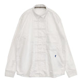 45R/45rpm オックスフォードの908エイトノットシャツ 定価36300円 サイズ4 長袖シャツ ホワイト メンズ フォーティーファイブアールピーエム【中古】5-1228M∞