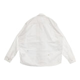 45R/45rpm オックスフォードの908エイトノットシャツ 定価36300円 サイズ4 長袖シャツ ホワイト メンズ フォーティーファイブアールピーエム【中古】5-1228M∞