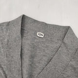 45R/45rpm アイスコットン908KNITTY CARDIGAN 定価28600円 サイズ5 カーディガン グレー メンズ フォーティーファイブアールピーエム【中古】5-1228M∞