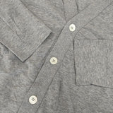 45R/45rpm アイスコットン908KNITTY CARDIGAN 定価28600円 サイズ5 カーディガン グレー メンズ フォーティーファイブアールピーエム【中古】5-1228M∞