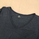45R/45rpm インディゴ天竺テントTシャツ 定価19800円 カットソー ネイビー レディース フォーティーファイブアールピーエム【中古】6-0117M∞