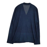 45R/45rpm インディゴアイスコットン908KNITTY CARDIGAN 定価33000円 サイズ5 カーディガン ネイビー メンズ フォーティーファイブアールピーエム【中古】5-1228M∞