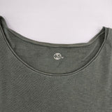 45R/45rpm スウェット チュニック丈 裏毛 ワンピース チュニック カーキ レディース フォーティーファイブアールピーエム【中古】5-1120T∞