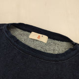 45R/45rpm インディゴ コットン トレーナー サイズ4 スウェット ネイビー レディース フォーティーファイブアールピーエム【中古】6-0117M∞