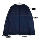 45R/45rpm インディゴ コットン トレーナー サイズ4 スウェット ネイビー レディース フォーティーファイブアールピーエム【中古】6-0117M∞