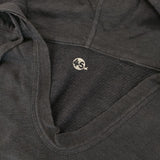 45R/45rpm プルオーバー スウェット チュニック丈 パーカー ネイビー レディース フォーティーファイブアールピーエム【中古】6-0117M∞