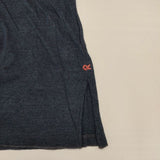 45R/45rpm コットン インディゴ Vネック 半袖Ｔシャツ カットソー ネイビー レディース フォーティーファイブアールピーエム【中古】6-0406S∞