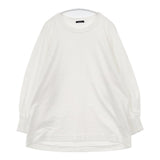 YLEVE OPEN END COTTON PIGMENT DYE PULL OVER 長袖Ｔシャツ カットソー ロンＴ 24SS ホワイト レディース イレーヴ【中古】6-0406M∞