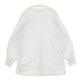 YLEVE OPEN END COTTON PIGMENT DYE PULL OVER 長袖Ｔシャツ カットソー ロンＴ 24SS ホワイト レディース イレーヴ【中古】6-0406M∞