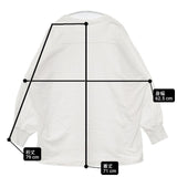 YLEVE OPEN END COTTON PIGMENT DYE PULL OVER 長袖Ｔシャツ カットソー ロンＴ 24SS ホワイト レディース イレーヴ【中古】6-0406M∞