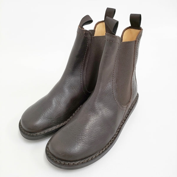 trippen 未使用品 Chelsea サイズ38 定価67100円 サイドゴア ブーツ ダークブラウン レディース トリッペン【中古】5-1011G♪
