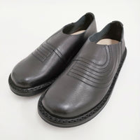 trippen 未使用品 rainbow サイズ37 定価57200円 レザー スリッポン シューズ・靴 ブラック レディース トリッペン【中古】5-1011G♪