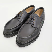 Paraboot 未使用品 CHIMEY シメイ JANNU ジャンヌソール UK7 フランス製 200817 デッキシューズ ブラック レディース パラブーツ【中古】5-1011G♪