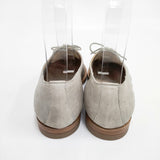 ARTS&SCIENCE Flat shoes 2 レザー レースアップシューズ 23.5cm シューズ・靴 ベージュ レディース アーツ&サイエンス【中古】5-1112G◎