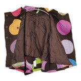 慈雨 09222122 サイズ40 スタンドカラー ウール コート ブラウン レディース ジウ【中古】5-1121T♪