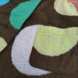 慈雨 09222122 サイズ40 スタンドカラー ウール コート ブラウン レディース ジウ【中古】5-1121T♪