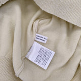 KURASHI&Trips コットン混のベーシックニット セーター ニット イエロー レディース クラシアンドトリップス/北欧、暮らしの道具店【中古】6-0117M∞