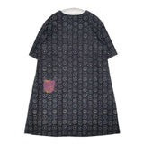 marimekko ハッピードレス 52631-37264 ワンピース ブラック グレー レディース マリメッコ【中古】6-0605S∞