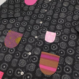 marimekko ハッピードレス 52631-37264 ワンピース ブラック グレー レディース マリメッコ【中古】6-0605S∞