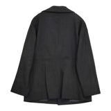 JURGEN LEHL J0134FJ511 ウール テーラードジャケット ブラック レディース ヨーガンレール【中古】5-1121T♪