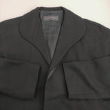 JURGEN LEHL J0134FJ511 ウール テーラードジャケット ブラック レディース ヨーガンレール【中古】5-1121T♪