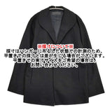 JURGEN LEHL J0134FJ511 ウール テーラードジャケット ブラック レディース ヨーガンレール【中古】5-1121T♪