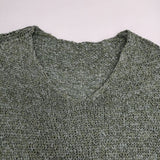 JURGEN LEHL J0103KB032 シルク セーター ニット グリーン レディース ヨーガンレール【中古】6-0115M∞