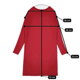 MASSE MENSCH ウール ニット ワンピース レッド レディース マッセメンシュ【中古】5-1119T∞
