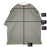JOURNAL STANDARD EVALET ST ウォッシャブル 半袖Ｔシャツ カットソー グレー メンズ ジャーナルスタンダード【中古】6-0507S∞