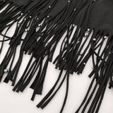 ISABEL MARANT BIANEA スタッズ フリンジハーフスリーププルオーバー 定価92400円 半袖Ｔシャツ カットソー ブラック レディース イザベルマラン【中古】6-0407S♪