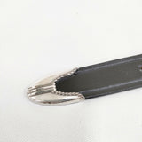 TORY LEATHER レザーウェスタンベルト 定価19800円 サイズ30 革 USA製 ブライドルレザー ベルト ブラック レディース トリーレザー【中古】5-1112G◎