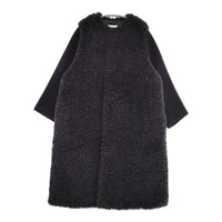 HYKE HYKE FAUX SHEARLING COAT 232-17425 サイズ1 定価93500円 コート 23AW ブラック レディース ハイク【中古】5-1011A♪