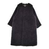 HYKE HYKE FAUX SHEARLING COAT 232-17425 サイズ1 定価93500円 コート 23AW ブラック レディース ハイク【中古】5-1011A♪