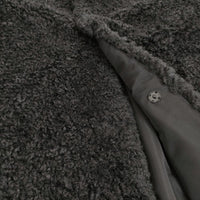 HYKE HYKE FAUX SHEARLING COAT 232-17425 サイズ1 定価93500円 コート 23AW ブラック レディース ハイク【中古】5-1011A♪