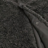 HYKE HYKE FAUX SHEARLING COAT 232-17425 サイズ1 定価93500円 コート 23AW ブラック レディース ハイク【中古】5-1011A♪