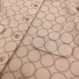 mina perhonen 未使用 tambourine 刺繍 ステンカラージャケット 36 定104500円 aba2386 23AW ベージュ レディース ミナペルホネン【中古】5-1011T♪