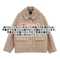 mina perhonen 未使用 tambourine 刺繍 ステンカラージャケット 36 定104500円 aba2386 23AW ベージュ レディース ミナペルホネン【中古】5-1011T♪
