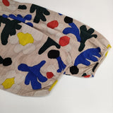 mina perhonen ta8863 marguerite 38 ウール ワンピース ピンクベージュ マルチカラー レディース ミナペルホネン【中古】5-1119T∞