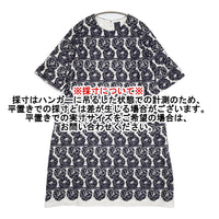 mina perhonen 未使用 flair 刺繍 サイズ38 定価99000円 aba3008 ワンピース 23AW ホワイト ブラック レディース ミナペルホネン【中古】5-1011M♪